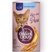 Напитка за котки DELICKCIOUS drink with ocean fish с океанска риба
